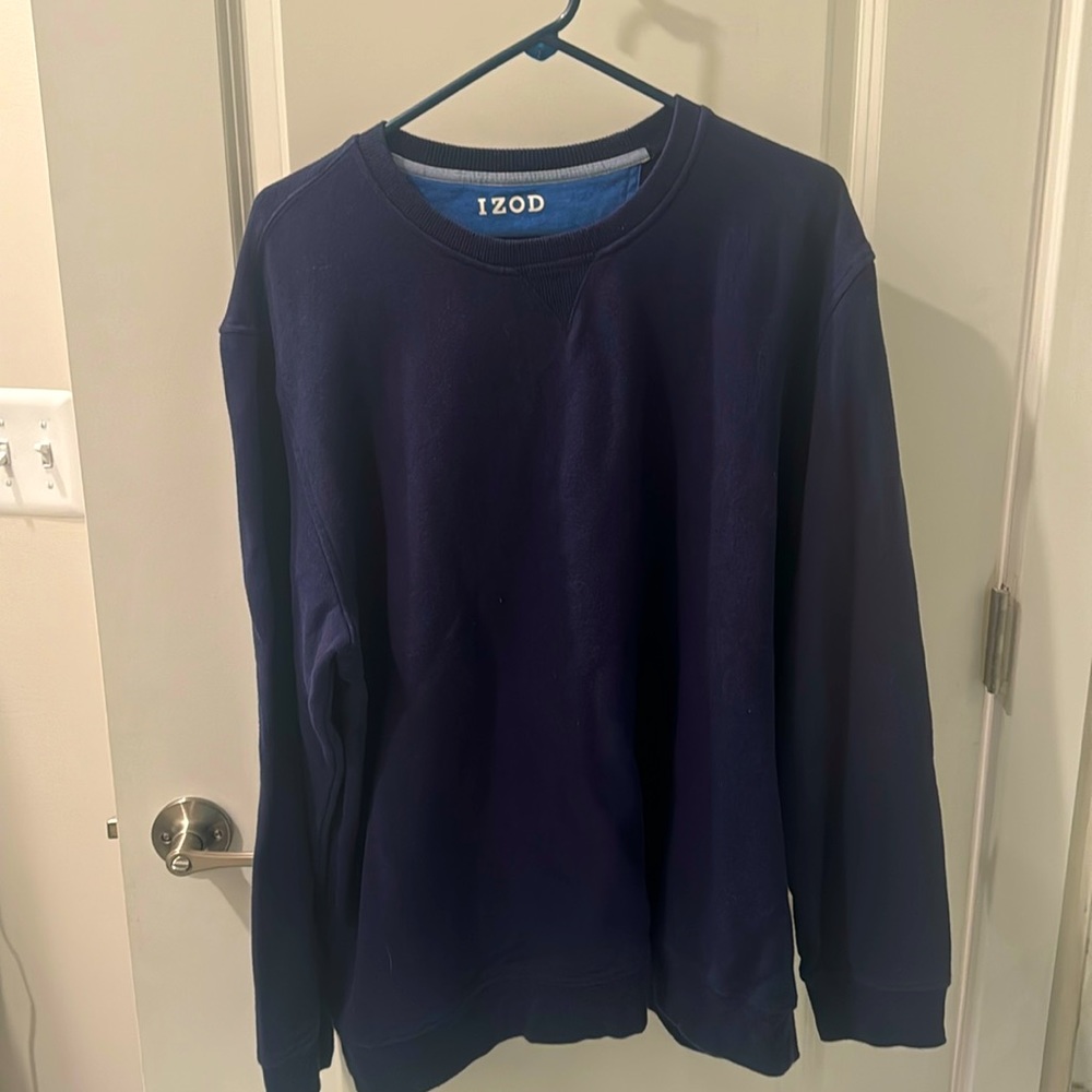 IZOD Dark Blue Men’s Sweatshirt XL